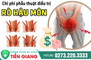 Điều trị bệnh rò hậu môn hết bao nhiêu tiền?
